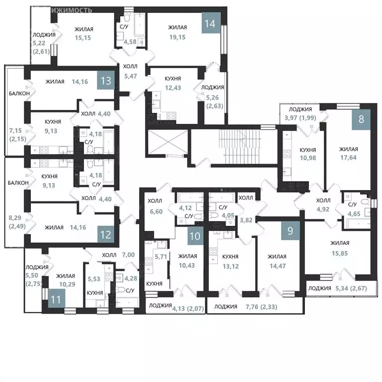1-комнатная квартира: Калининградская область, Светлогорск (29.02 м) - Фото 1