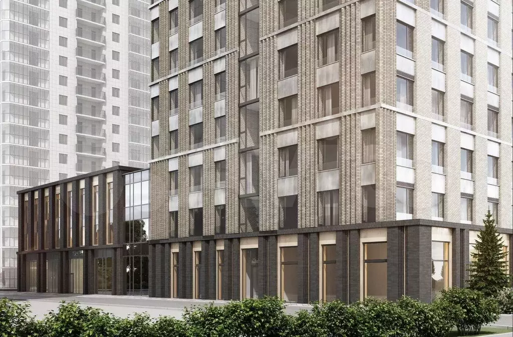 Квартира-студия, 35,8 м, 23/24 эт. - Фото 1
