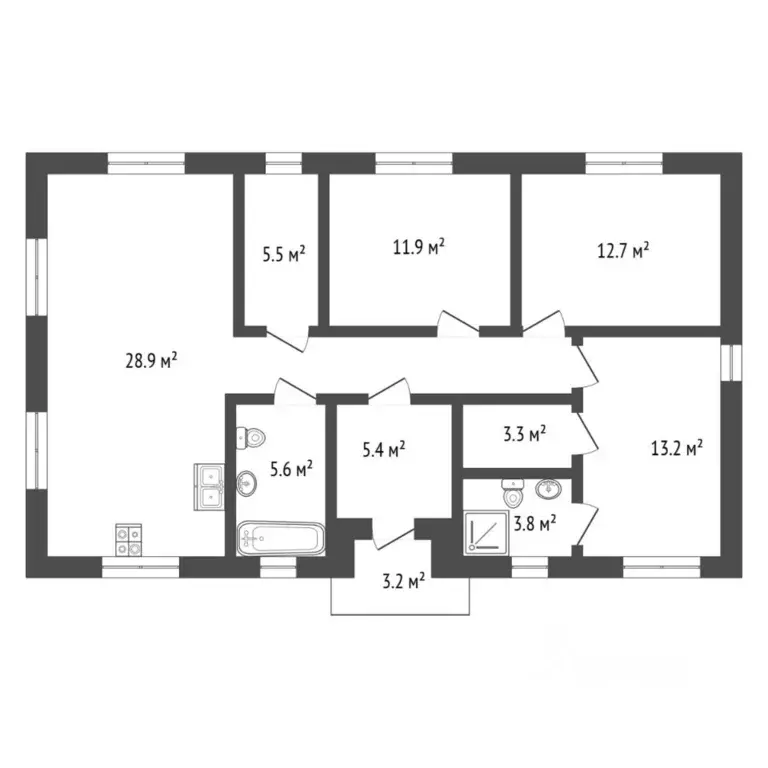 Коттедж в Тюменская область, Тюменский муниципальный округ, ... - Фото 2