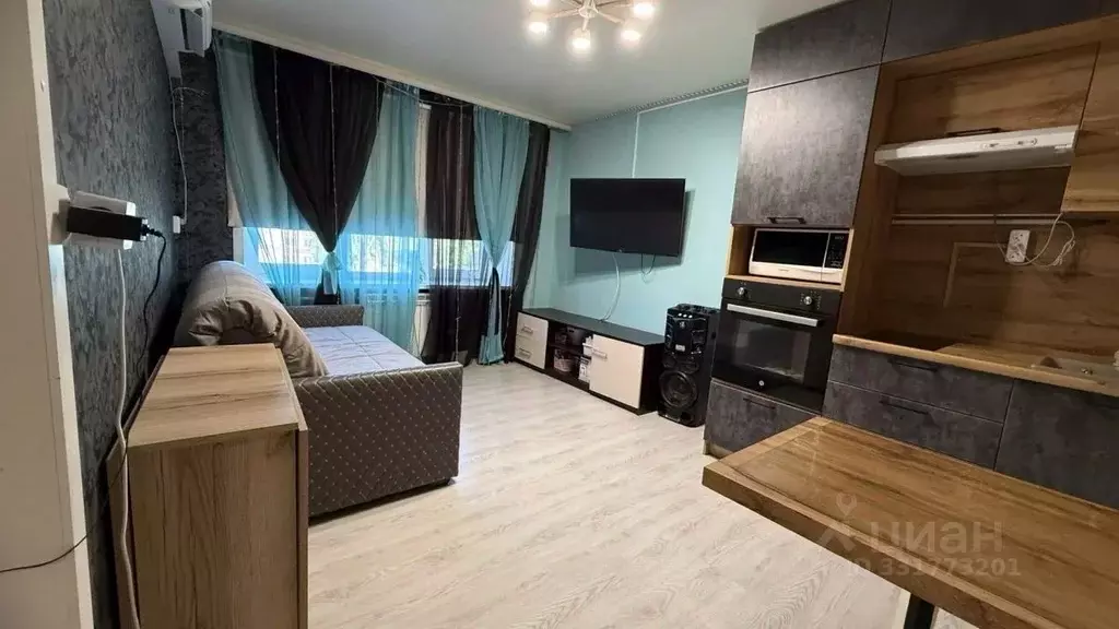 1-к кв. Татарстан, Казань ул. Химиков, 9 (34.0 м) - Фото 1