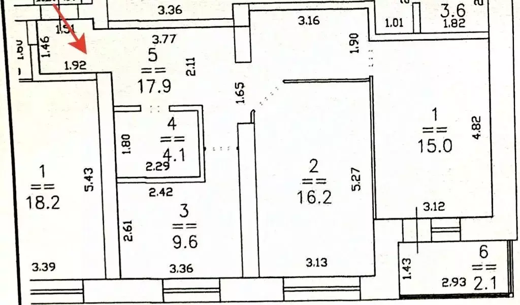 2-к кв. Нижегородская область, Нижний Новгород ул. Боевой Дружины, 1 ... - Фото 1