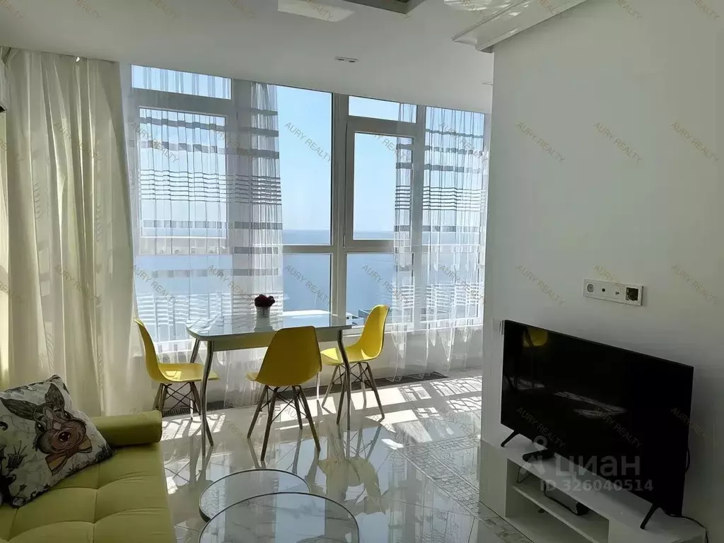 1-к кв. Краснодарский край, Сочи Приморье мкр, ул. Есауленко, 6Ак1 ... - Фото 1