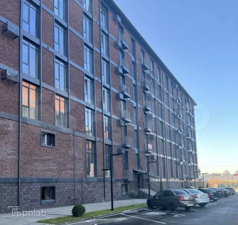 1-к. квартира, 38,5 м, 6/6 эт. - Фото 0