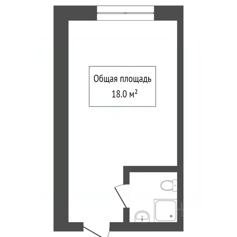 Студия Томская область, Томск Черемошники мкр, пер. Перевалочный, 9 ... - Фото 1