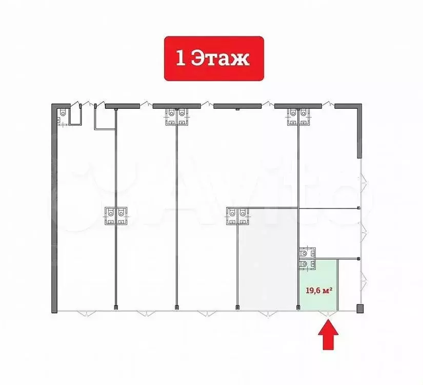 Продажа ПСН габ 19,6 м2 м. Тушинская в сао - Фото 0