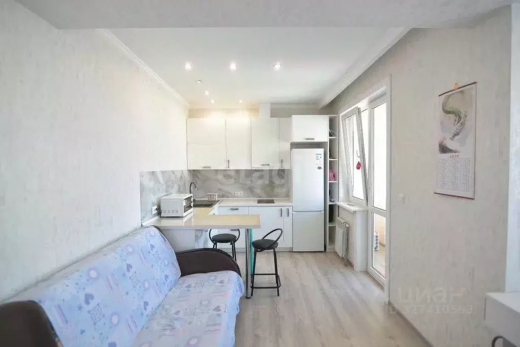 Студия Сахалинская область, Южно-Сахалинск ул. Ленина, 563к2 (32.6 м) - Фото 2