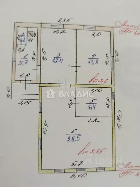 Дом в Пензенская область, с. Бессоновка ул. Большой Колояр, 150 (69 м) - Фото 1