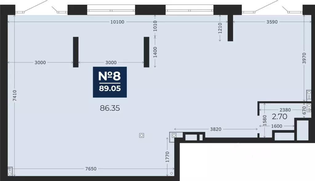 Помещение свободного назначения в Тюменская область, Тюмень ... - Фото 1