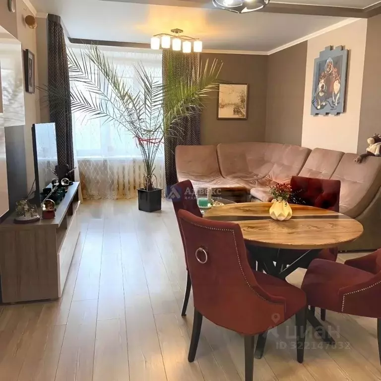 2-к кв. Тюменская область, Тюмень Индустриальная ул., 34 (83.4 м) - Фото 2