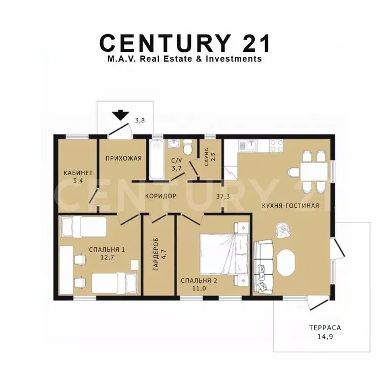 Дом в Ленинградская область, Тосненский район, Красный Бор пгт, Массив ... - Фото 2