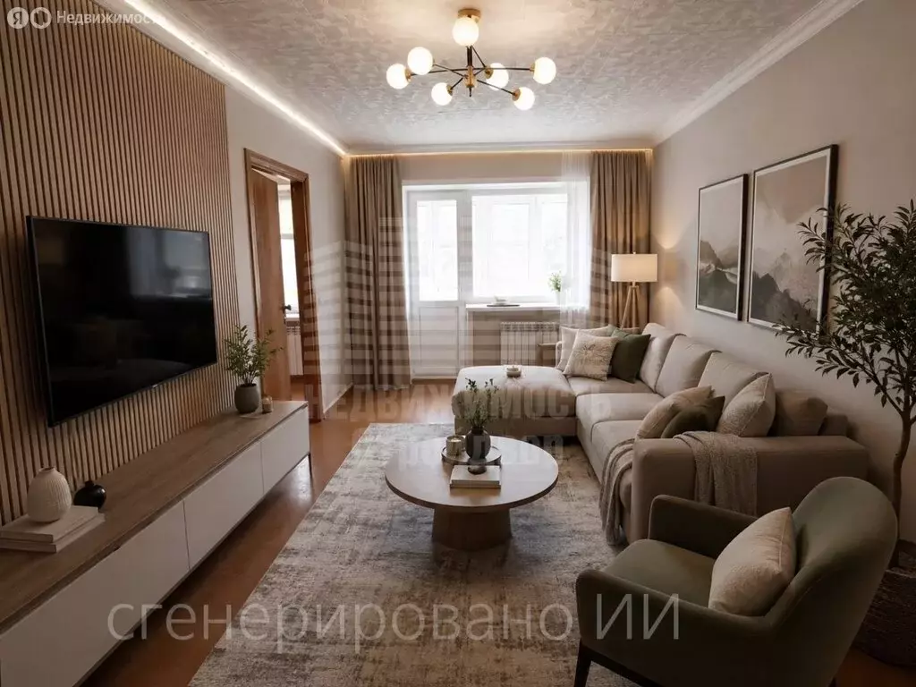 3-комнатная квартира: Таганрог, 27-й переулок, 27 (55.6 м) - Фото 1