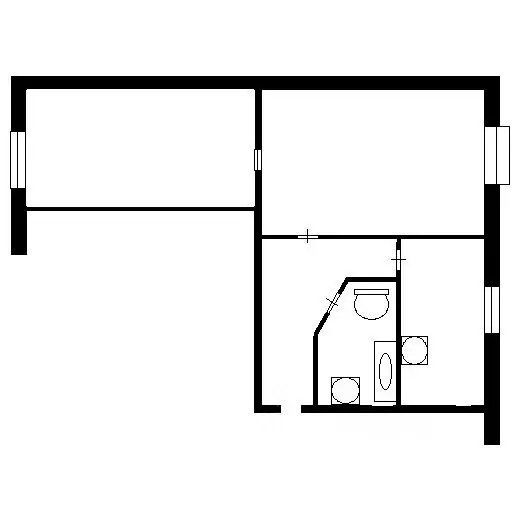 2-к кв. Татарстан, Казань ул. Четаева, 14а (50.0 м) - Фото 1