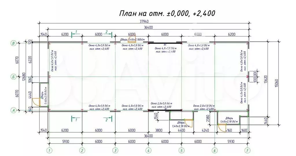 Помещение свободного назначения 470 кв.м - Фото 1