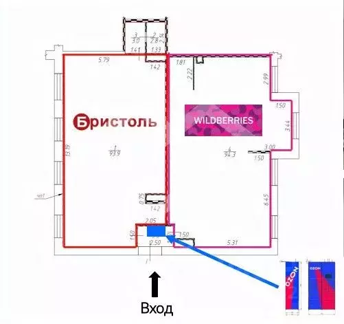 Помещение свободного назначения в Московская область, Звенигород ... - Фото 2