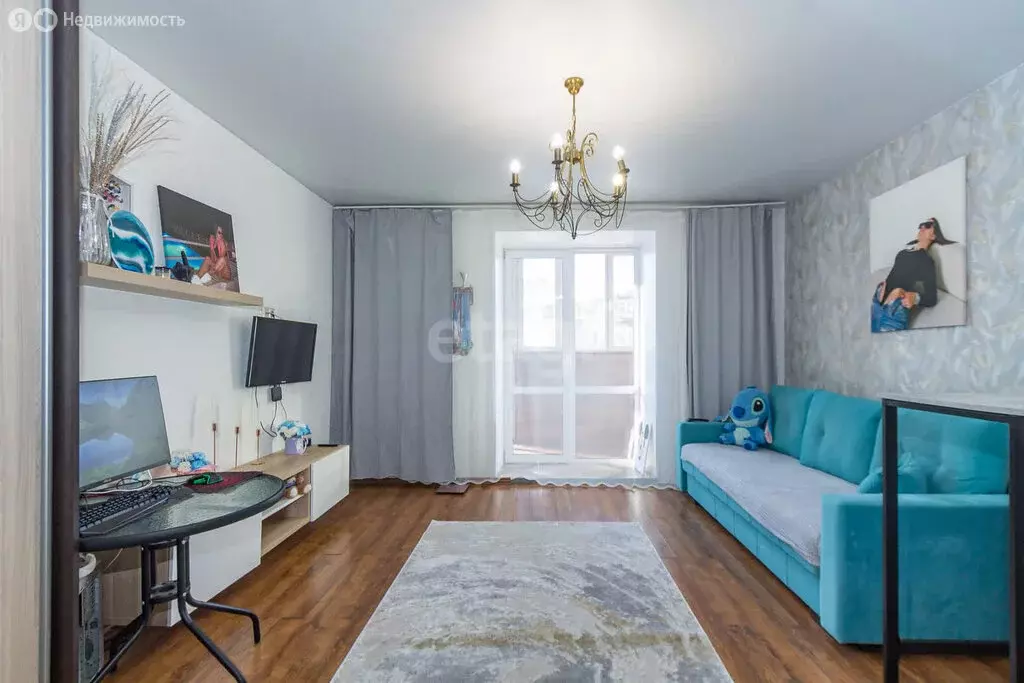 Квартира-студия: Омск, посёлок Амурский, улица Багратиона, 31 (31 м) - Фото 1