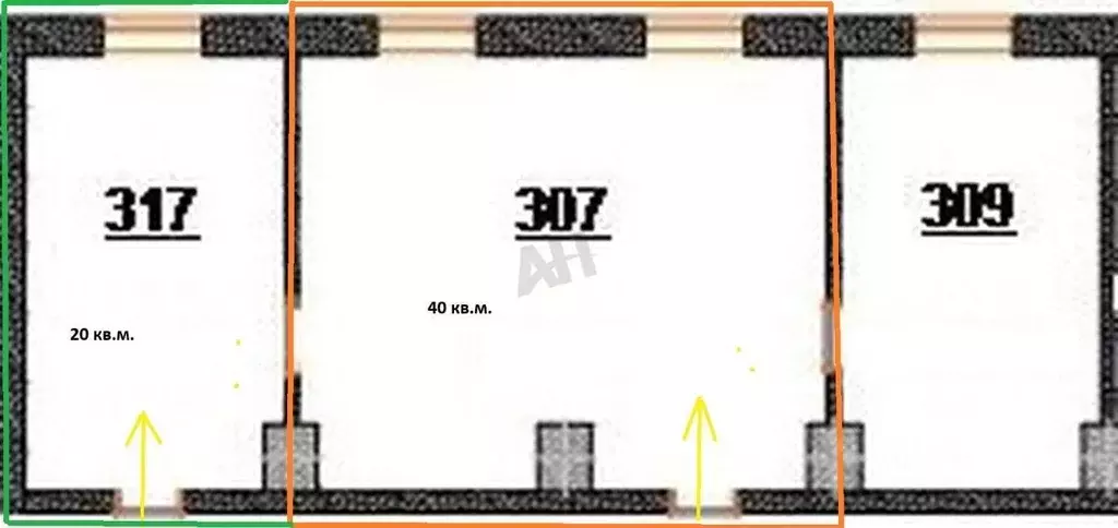 Офис в Москва ул. Кржижановского, 15К5 (20 м) - Фото 2