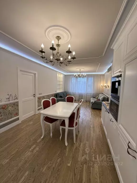 3-к кв. Москва Нагатинская наб., 10к3 (95.2 м) - Фото 2