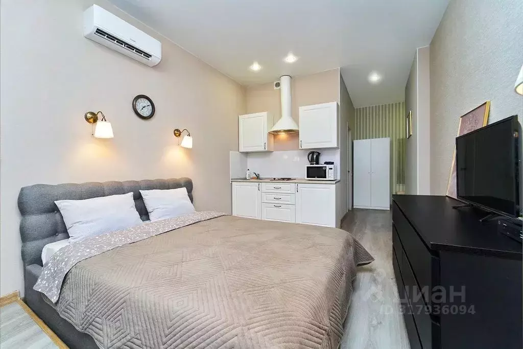 Студия Краснодарский край, Краснодар Кореновская ул., 57к1 (20.0 м) - Фото 1
