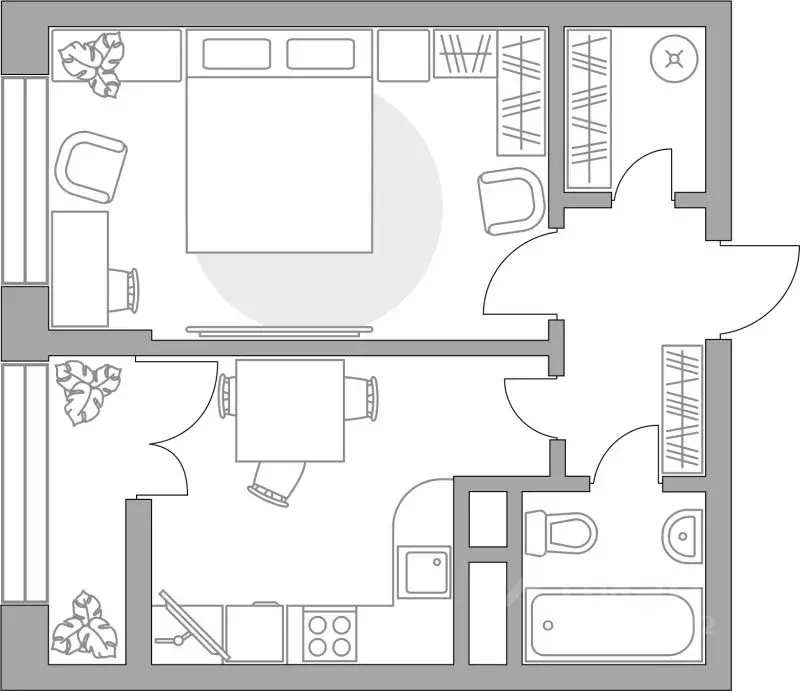 1-к кв. Московская область, Балашиха 39-й мкр, Пехра жилой комплекс, ... - Фото 0