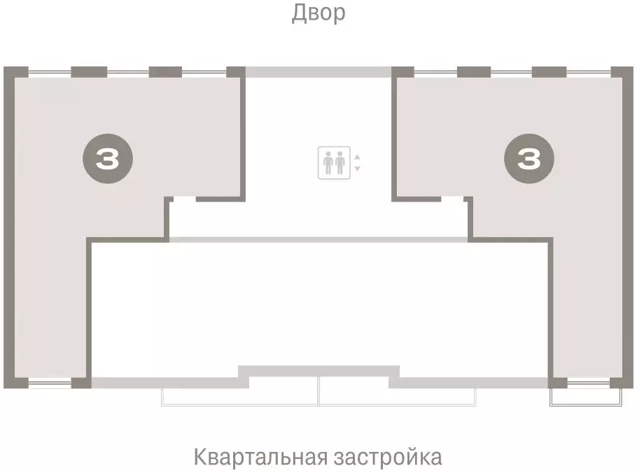 3-комнатная квартира: Новосибирск, Большевистская улица, с49 (78.88 м) - Фото 1