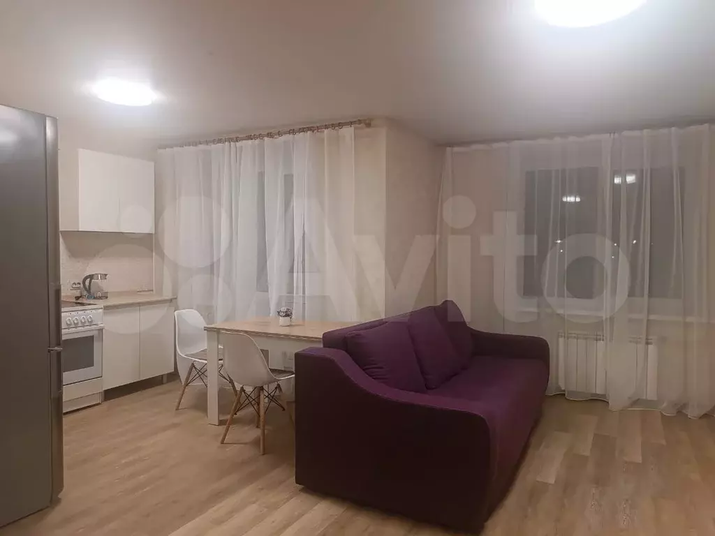 Квартира-студия, 35 м, 3/3 эт. - Фото 1