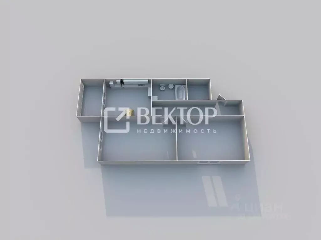 2-к кв. Костромская область, Кострома ул. Свердлова, 35к5 (54.0 м) - Фото 2