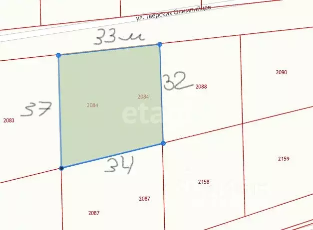 Участок в Тверская область, Калининский муниципальный округ, д. ... - Фото 2