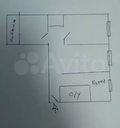 Аукцион: 3-к. квартира, 58,8 м, 1/9 эт. - Фото 0