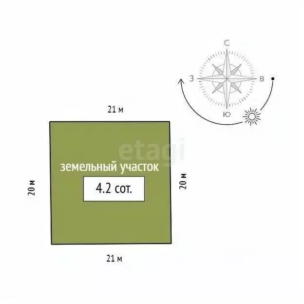 Дом в Красноярский край, Красноярск Солнечный СНТ, 337 (104 м) - Фото 2