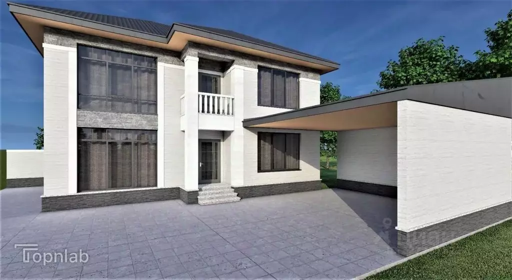 Дом в Кабардино-Балкария, Нальчик Дагестанская ул., 2Д (200 м) - Фото 1