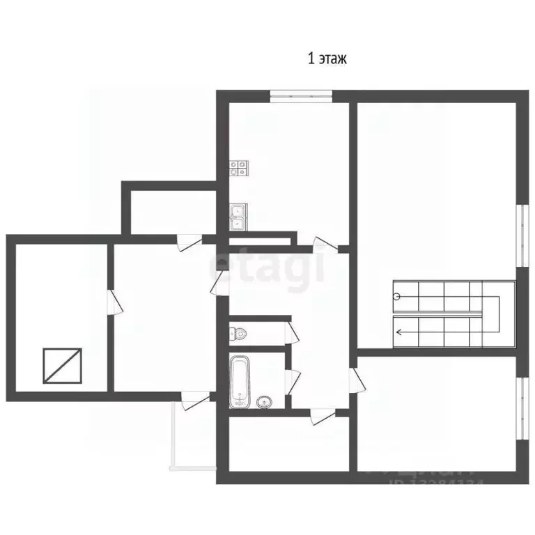 Дом в Вологодская область, Великоустюгский муниципальный округ, д. ... - Фото 1