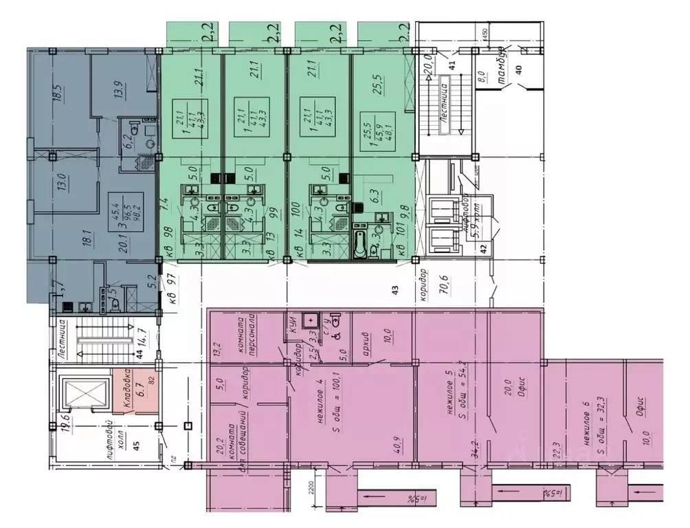 1-к кв. Ставропольский край, Ессентуки Озеро жилой комплекс (43.3 м) - Фото 2
