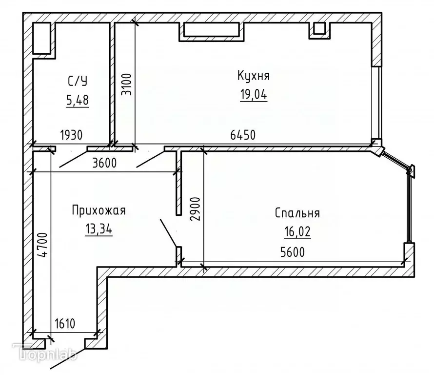 1-к кв. Кабардино-Балкария, Нальчик ул. Атажукина (54.0 м) - Фото 2