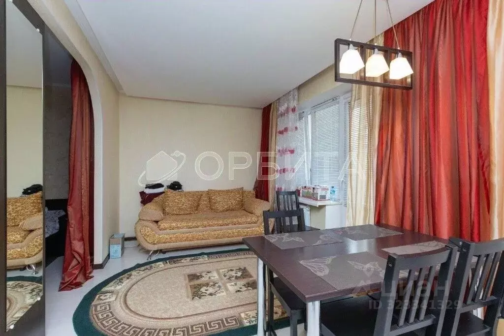 Студия Тюменская область, Тюмень ул. Казачьи луга, 4к2 (32.5 м) - Фото 2