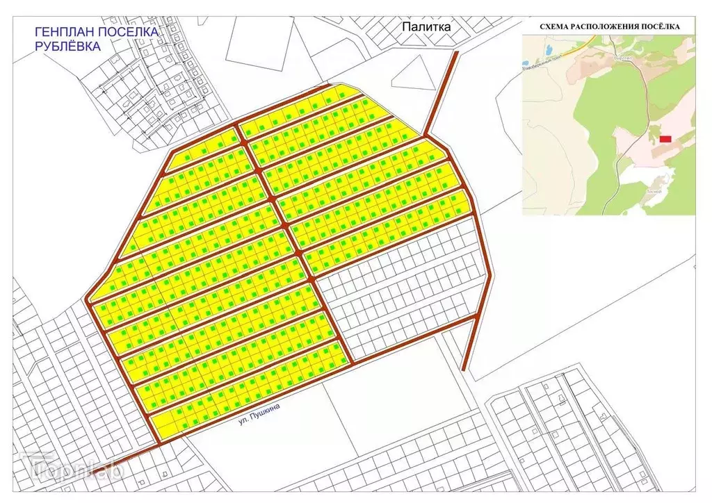 Участок в Алтайский край, Первомайский район, с. Фирсово Палитра жилой ... - Фото 2