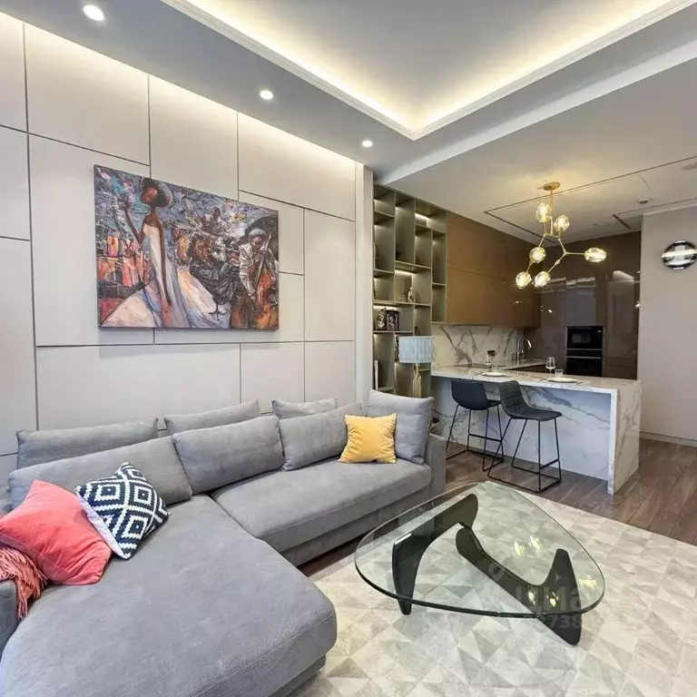 2-к кв. Москва 1-й Красногвардейский проезд, 22с2 (75.0 м) - Фото 1