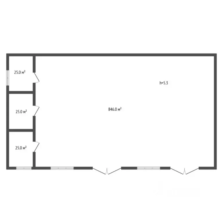 Помещение свободного назначения в Тюменская область, Тюмень ул. ... - Фото 1
