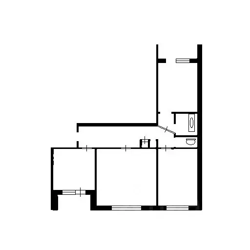 3-к кв. Новосибирская область, Искитим Индустриальный мкр, 33 (63.7 м) - Фото 1