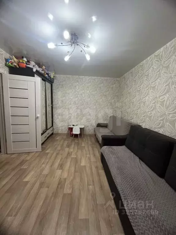 1-к кв. Коми, Усинск Молодежная ул., 26 (29.9 м) - Фото 2