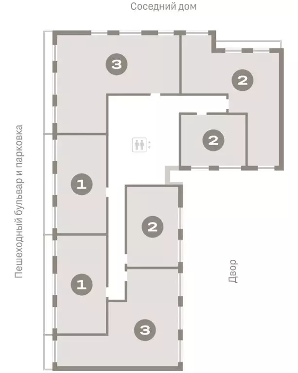 1-комнатная квартира: Новосибирск, квартал Лебедевский, 1/3 (56.2 м) - Фото 2