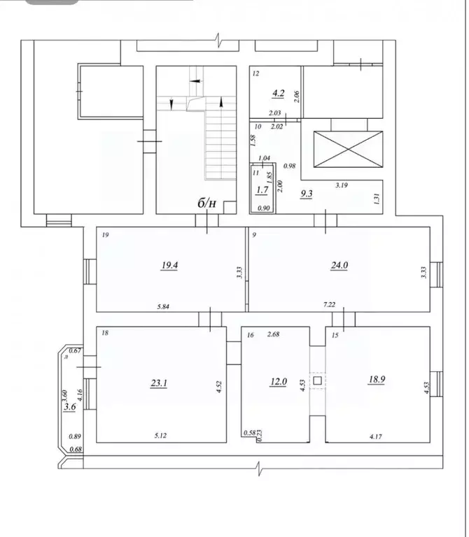 3-к кв. Самарская область, Самара Рабочая ул., 85 (114.0 м) - Фото 2