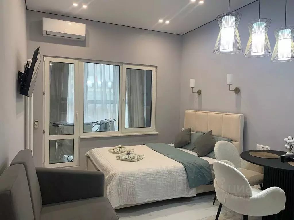 Студия Москва 3-я Хорошевская ул., 17А (24.8 м) - Фото 1