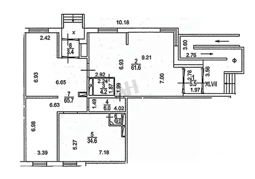 Помещение свободного назначения в Москва Ягодная ул., 8к1 (183 м) - Фото 2