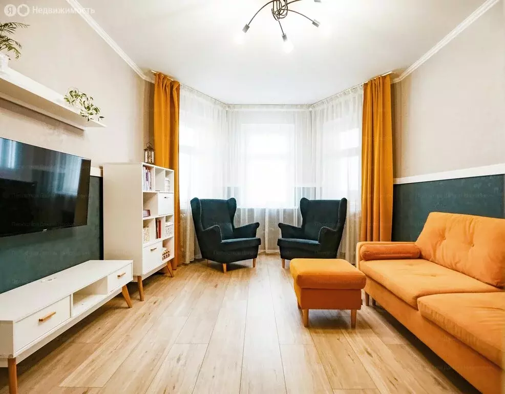 3-комнатная квартира: Орёл, 1-я Курская улица, 65 (71.3 м) - Фото 2