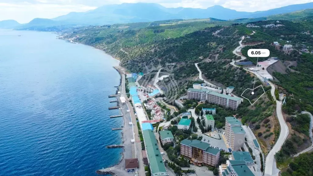 Участок в Крым, Алушта муниципальный округ, пос. Семидворье  (6.05 ... - Фото 1