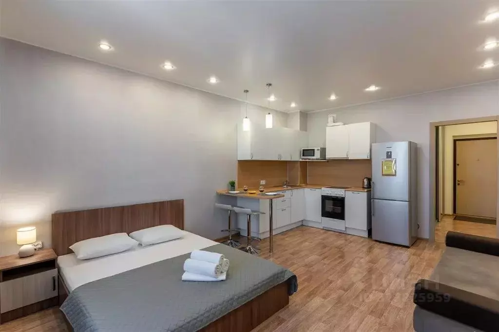 1-к кв. Тюменская область, Тюмень проезд Геологоразведчиков, 44А (35.0 ... - Фото 2