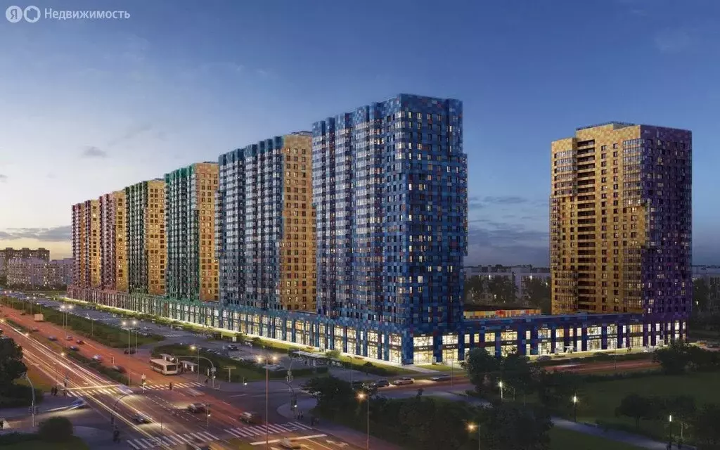 2-комнатная квартира: Санкт-Петербург, Комендантский проспект, 58к1 ... - Фото 1