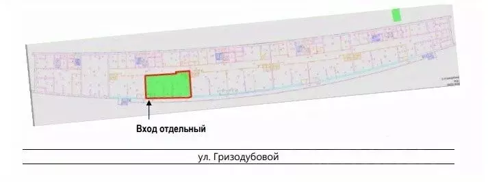 Помещение свободного назначения в Москва ул. Гризодубовой, 2 (159 м) - Фото 1