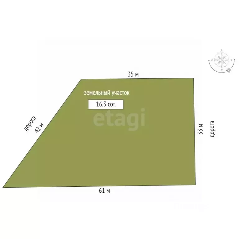 Участок в Тюменская область, Тюменский муниципальный округ, Рублевская ... - Фото 2