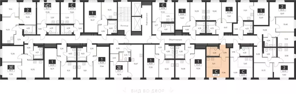 Квартира-студия: Екатеринбург, ЖК Спутник-1 (25.81 м) - Фото 2